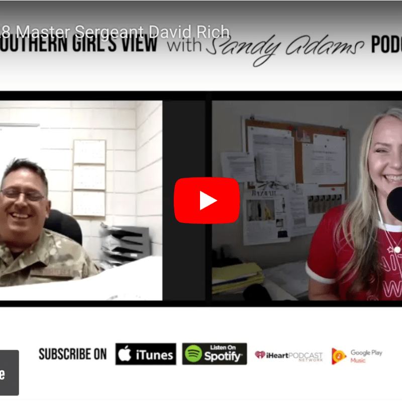 Master Sergeant David Rich 172nd Security Forces Squadron Mississippi | a southern girl’s view&nbsp;podcast